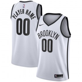 Dres Brooklyn Nets Prilagođeni 2020-21 Nike Association Edition Swingman